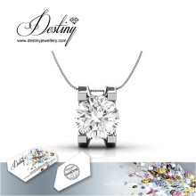 Destiny Jewellery Crystal From Swarovski Caring Pendant & Necklace